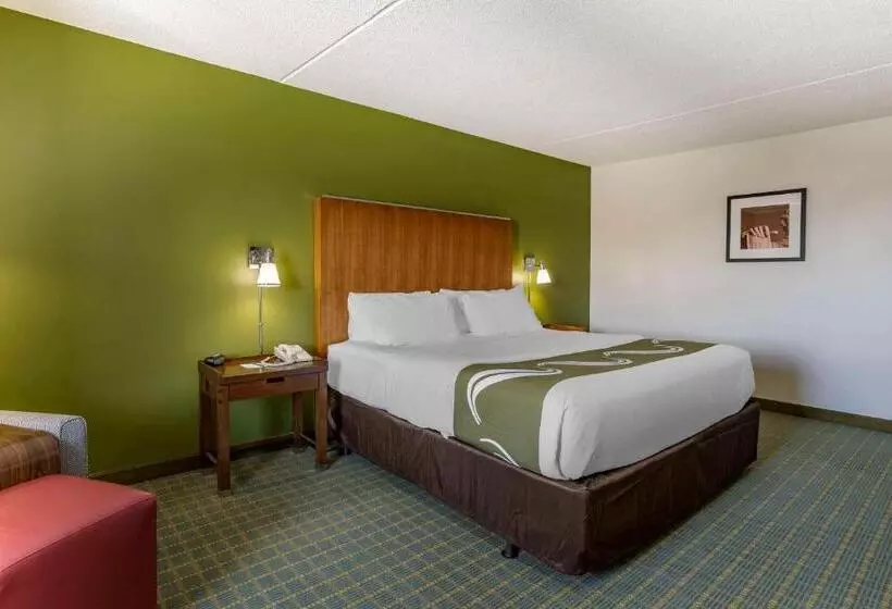 身障者適用キングサイズベッドルーム, Quality Inn Lexington Horse Park