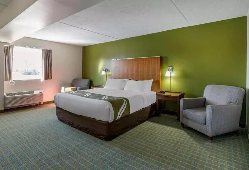 身障者適用キングサイズベッドルーム, Quality Inn Lexington Horse Park