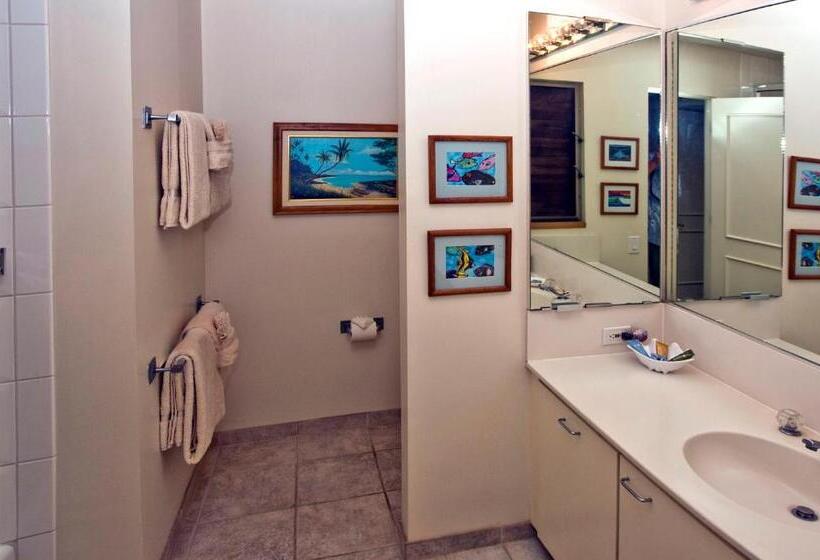 庭の見える１ベッドルームアパートメント, Wailea Elua Village   Coraltree Residence Collection