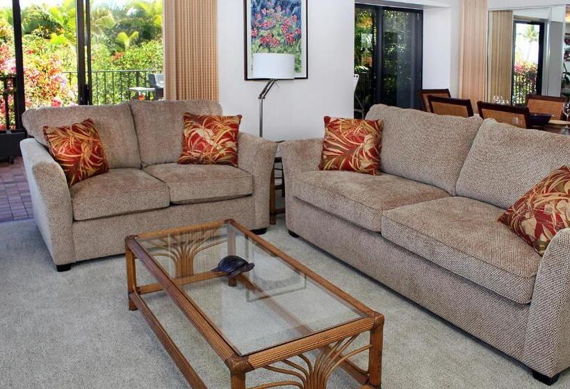ガーデンビューの２ベッドルームアパート, Wailea Elua Village   Coraltree Residence Collection