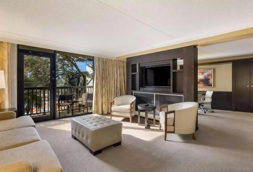 اتاق اجرایی با تخت بزرگ, Sonesta Resort Hilton Head Island