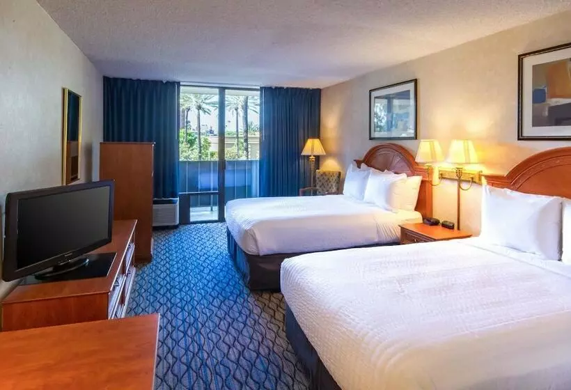 اتاق استاندارد با 2 تخت دوبل, Clarion Hotel Anaheim Resort