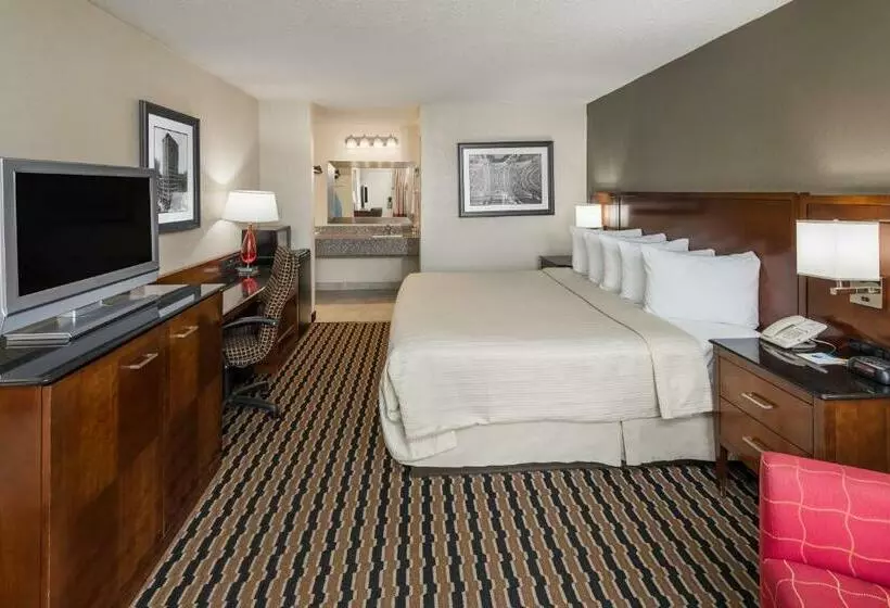 キングサイズベッドのスタンダードルーム, Red Roof Inn Charlotte   Airport