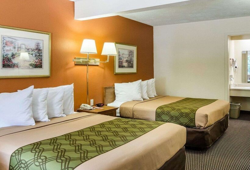 Номер Стандарт 2 Двуспальные Кровати, Econo Lodge University
