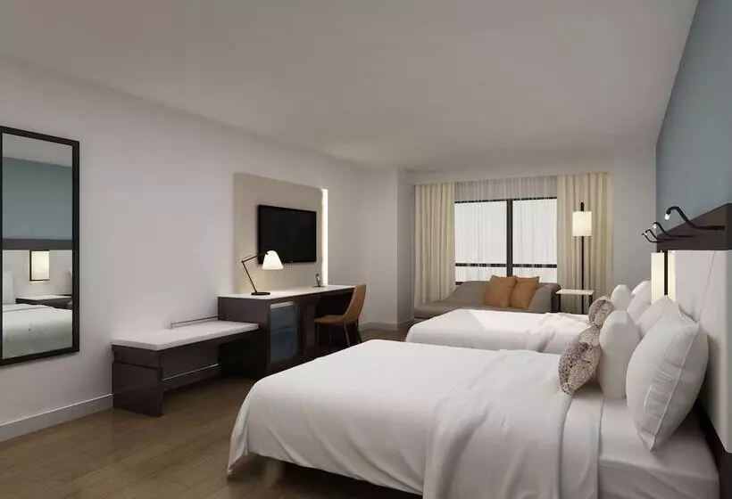 ダブルベッドスタンダードルーム, Marriott Orlando Downtown