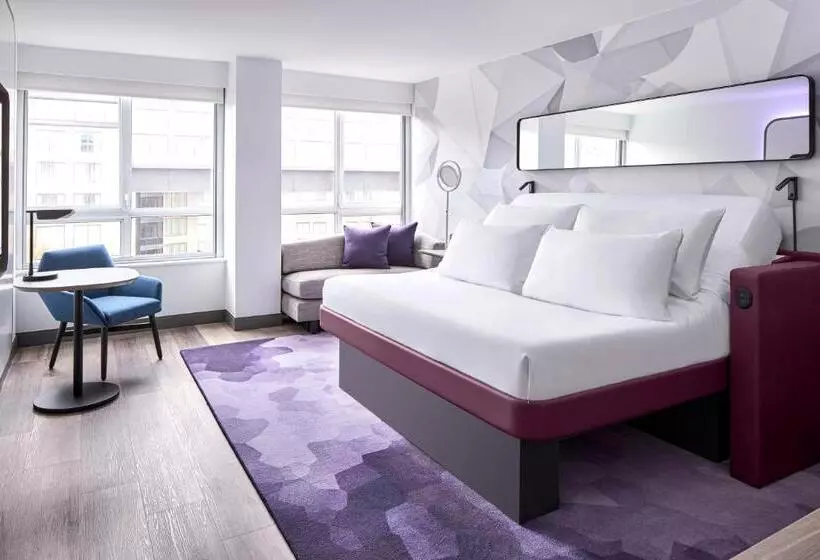 キングサイズベッドのスタンダードルーム, Yotel Washington Dc