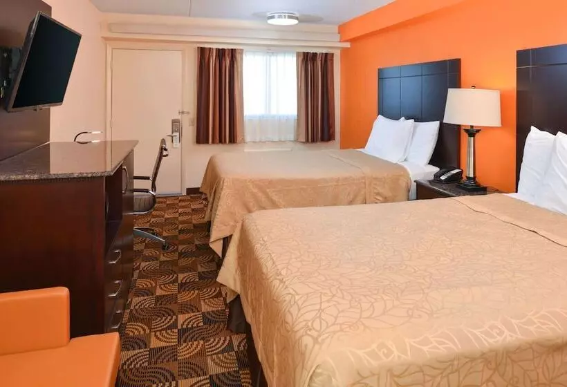 Standard-huone 2 Parivuodetta, Americas Best Value Inn Pittsburgh Airport