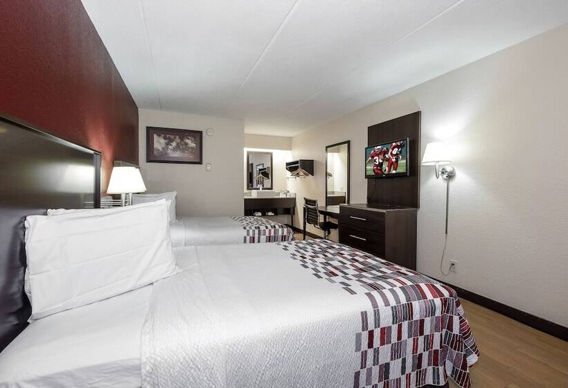 Номер Стандарт 2 Двуспальные Кровати, Red Roof Inn Atlanta Smyrna/ Ballpark