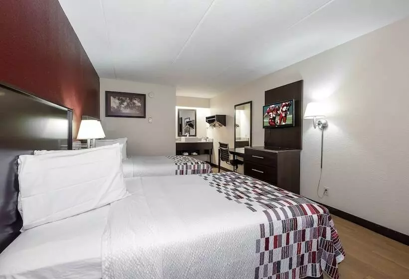 ２ダブルベッドのスタンダードルーム, Red Roof Inn Atlanta  Smyrna/ Ballpark