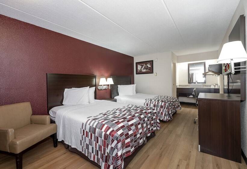 Номер Стандарт 2 Двуспальные Кровати, Red Roof Inn Atlanta Smyrna/ Ballpark
