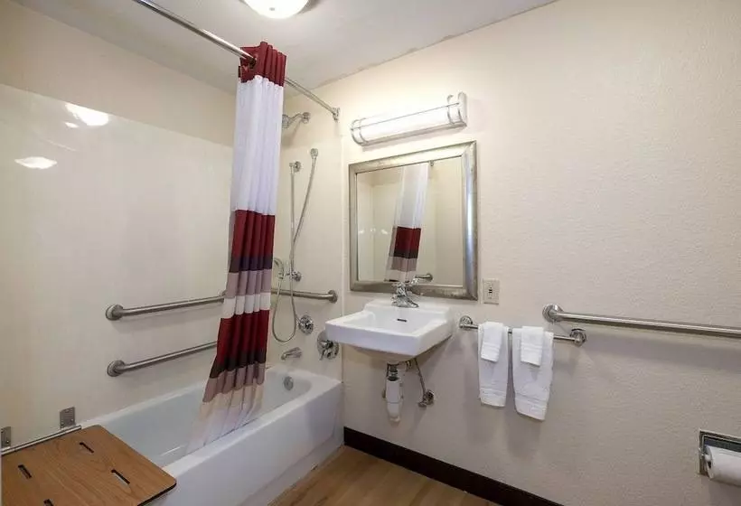 身障者適用ダブルベッド付きスタンダードルーム, Red Roof Inn Atlanta  Smyrna/ Ballpark