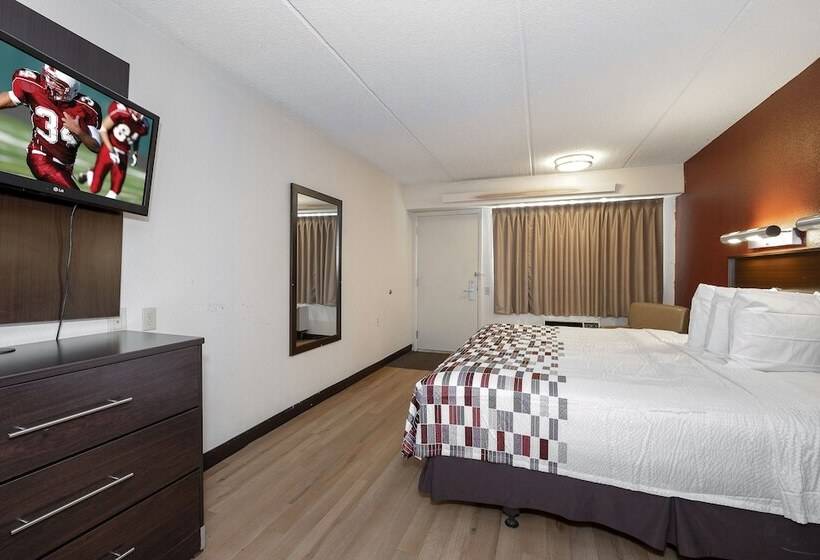 Номер Стандарт Двуспальная Кровать Адаптированный для Инвалидов, Red Roof Inn Atlanta Smyrna/ Ballpark
