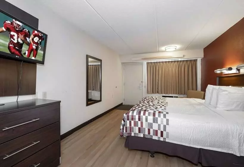 身障者適用ダブルベッド付きスタンダードルーム, Red Roof Inn Atlanta  Smyrna/ Ballpark