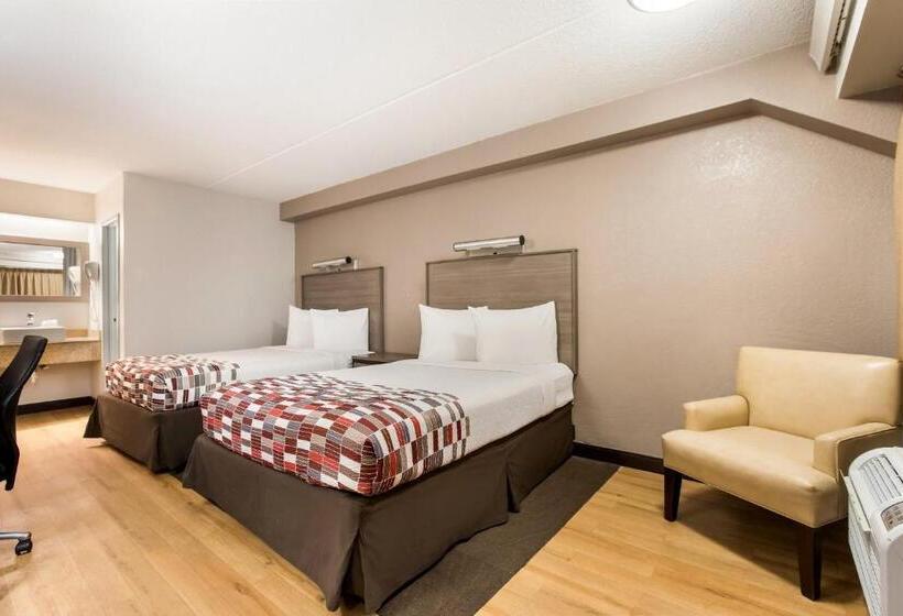 스탠다드 룸 더블 침대 2개, Red Roof Inn Princeton  Ewing