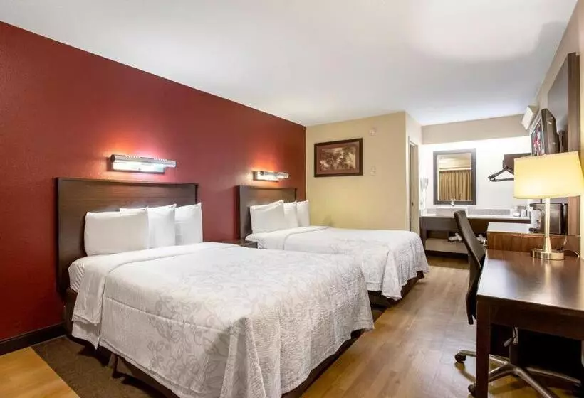 ２ダブルベッドのスタンダードルーム, Red Roof Inn Plus+ Chicago   Willowbrook