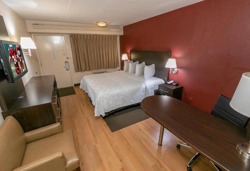 Номер Superior Кровать Кинг, Red Roof Inn Plus+ Chicago   Willowbrook