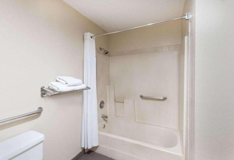 キングサイズベッドのスタンダードルーム, Super 8 By Wyndham Austin University/downtown Area