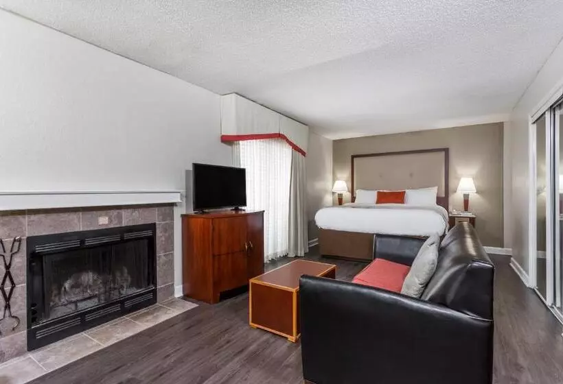 キングサイズベッドのデラックススイート, Hawthorn Suites By Wyndham North Charleston