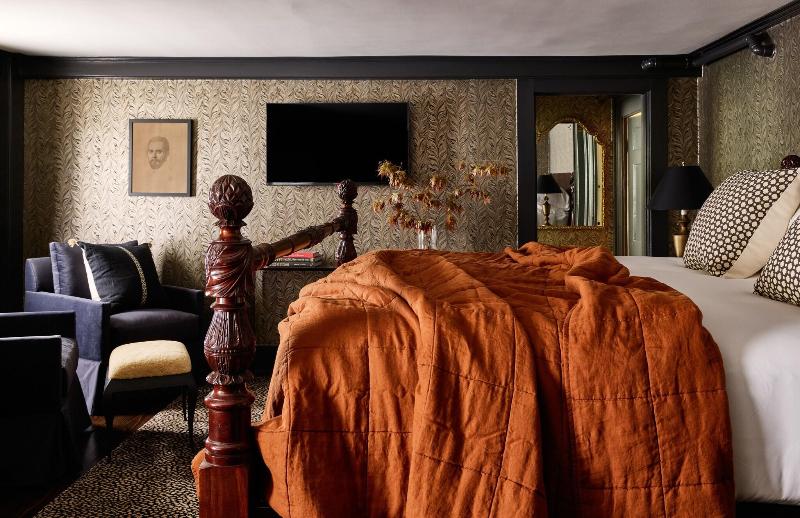 חדר סטנדרט עם מיטת קינג, Kennebunkport Captains Collection