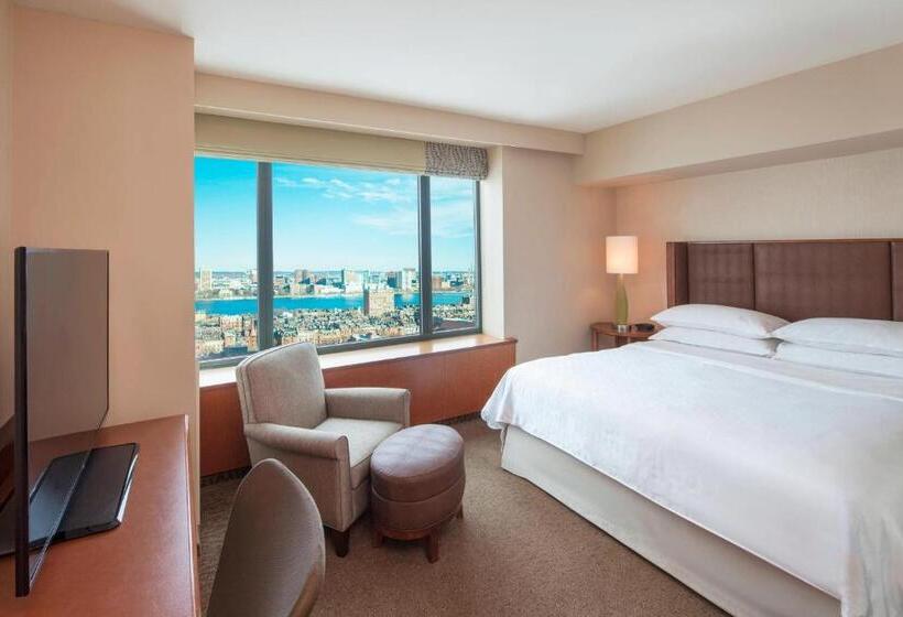 주니어 스위트 킹사이즈 침대, Sheraton Boston