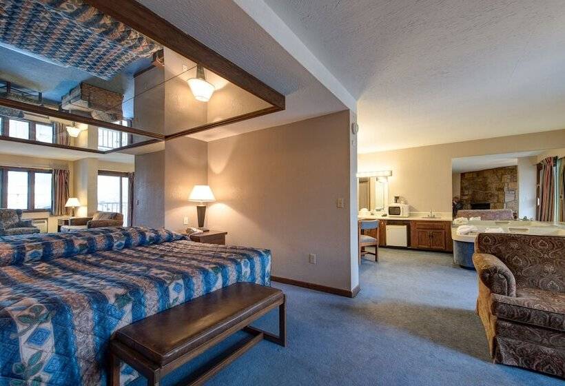 Suite z Hydromasażem, Sidney James Mountain Lodge