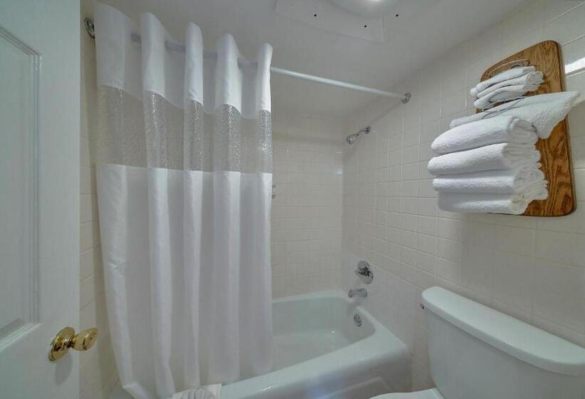 מיטת קינג בסוויטה, Sidney James Mountain Lodge