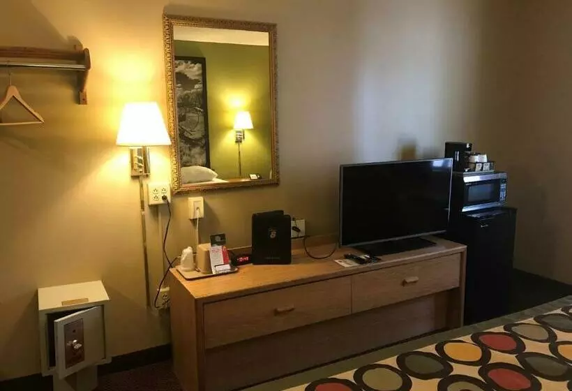 キングサイズベッドのスタンダードルーム, Super 8 By Wyndham Aberdeen East