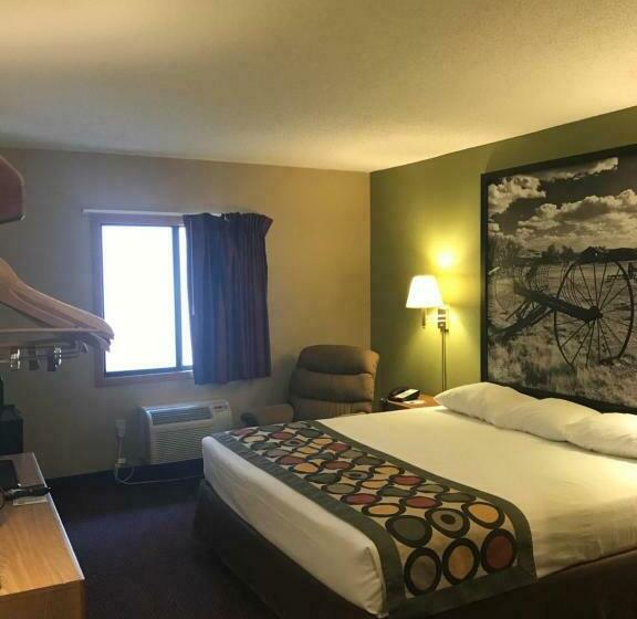 غرفة قياسية سرير كينج, Super 8 By Wyndham Aberdeen East