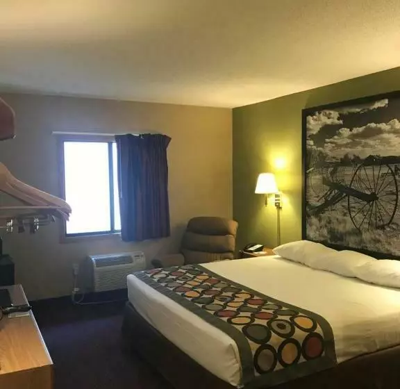キングサイズベッドのスタンダードルーム, Super 8 By Wyndham Aberdeen East