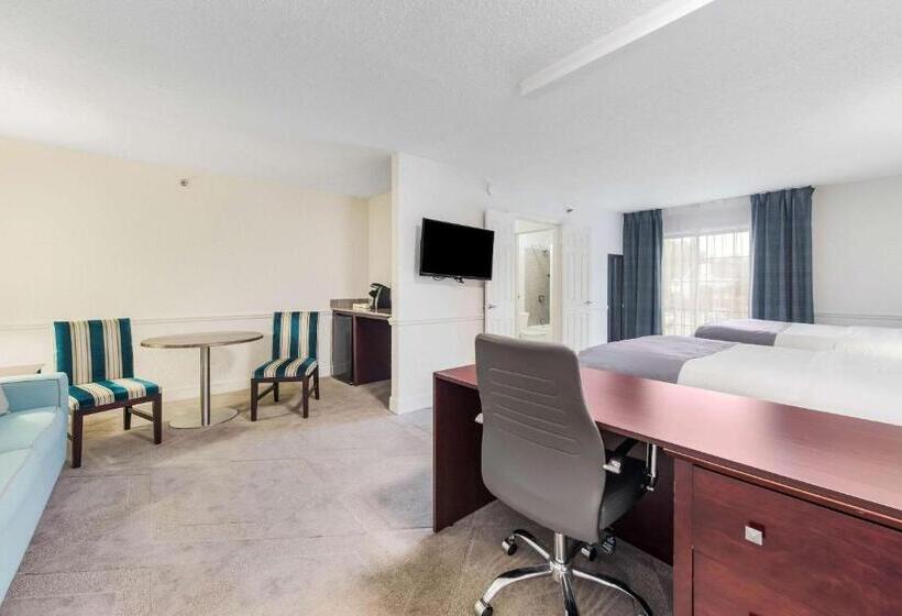 Номер Стандарт 2 Двуспальные Кровати, The Blu Hotel Blue Ash Cincinnati, Ascend Hotel Collection