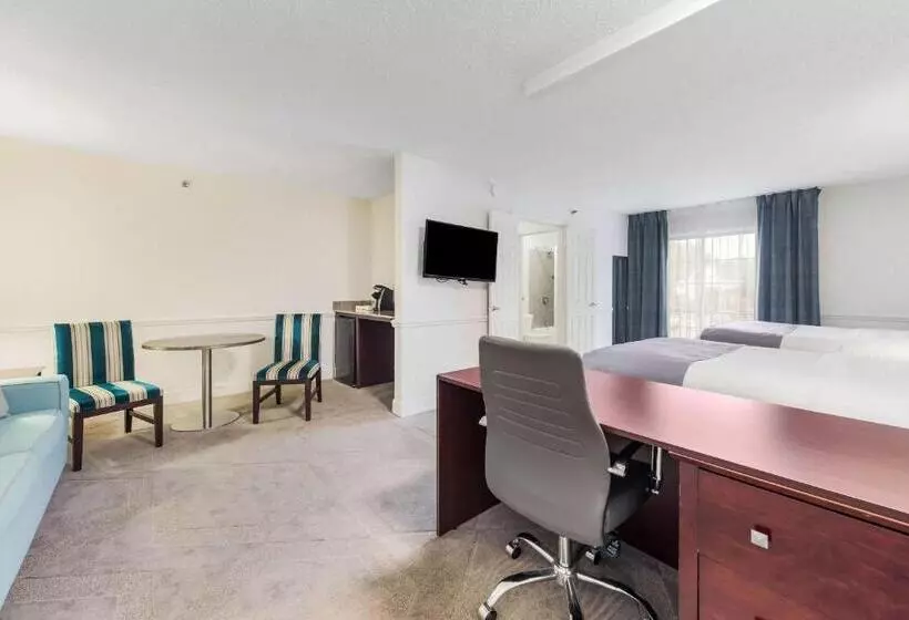 2ダブルベッドのスタンダードルーム, The Blu Hotel Blue Ash Cincinnati, Ascend Hotel Collection