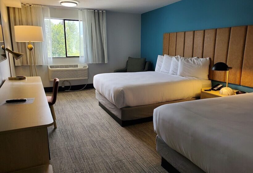 ２ダブルベッドのスタンダードルーム, Thea Tacoma, Ascend Hotel Collection