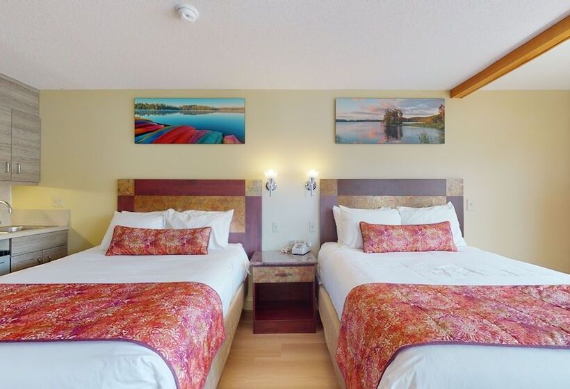 带2个双人床的标准工作室, Surfside On The Lake