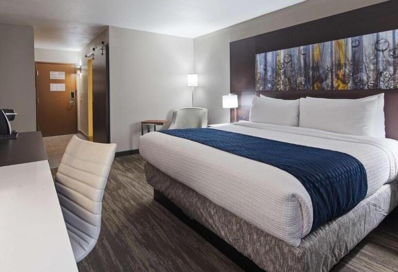 身障者適用キングサイズベッドルーム, Best Western Atlantamarietta Ballpark