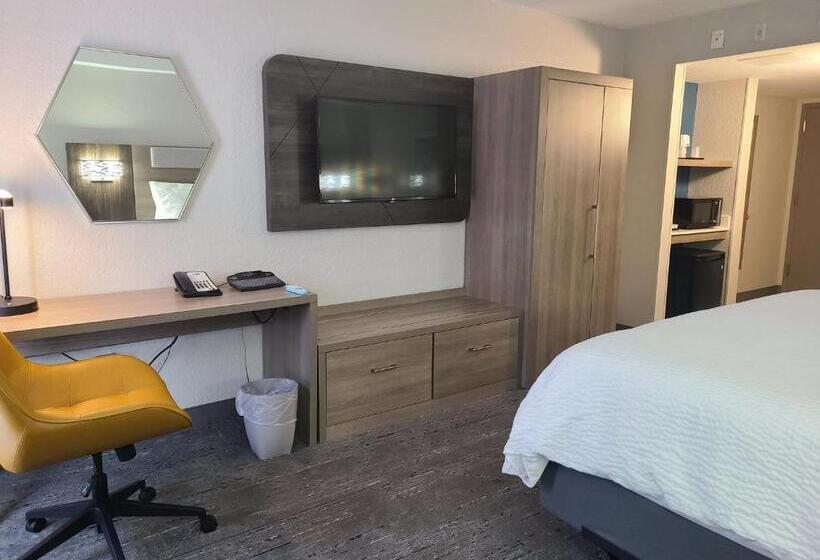 适合残疾人士使用的带超级大床的标准间, Holiday Inn Express Fort Lauderdale North Executive Airport, An Ihg