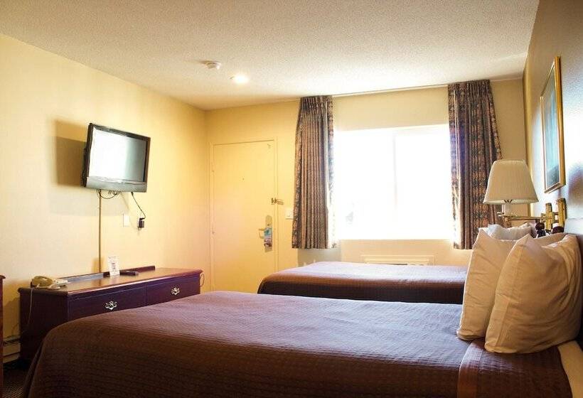 带2个双人床的标准工作室, Knights Inn Salem