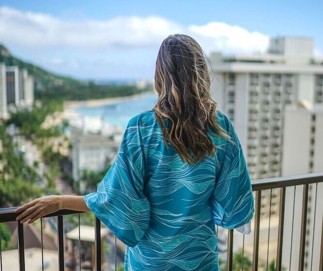 Номер Стандарт 2 Двуспальные Кровати, Outrigger Waikiki Beachcomber