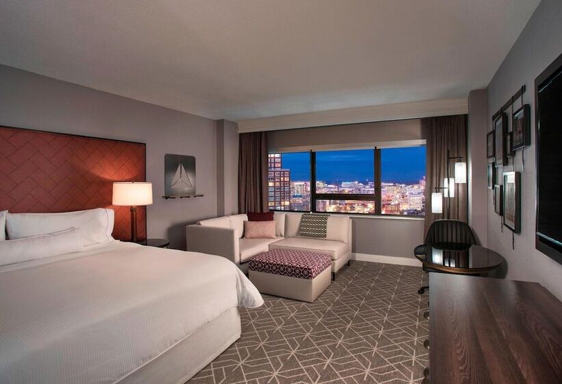 غرفة قياسية سرير مزدوج مطلة على المدينة, The Westin Copley Place, Boston
