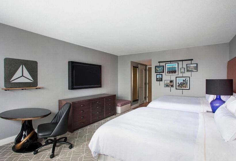 带2个双人床的标准工作室, The Westin Copley Place, Boston