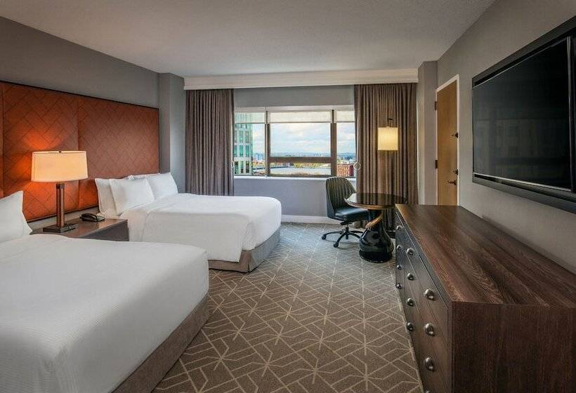 带2个双人床的标准工作室, The Westin Copley Place, Boston