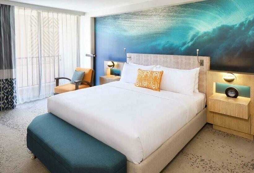 스탠다드 룸 킹사이즈 침대, Outrigger Waikiki Beachcomber