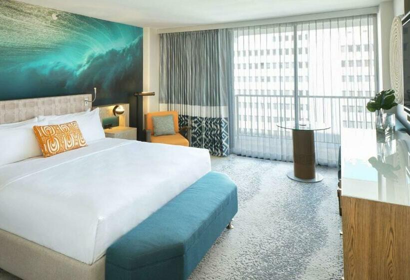 스탠다드 룸 킹사이즈 침대, Outrigger Waikiki Beachcomber