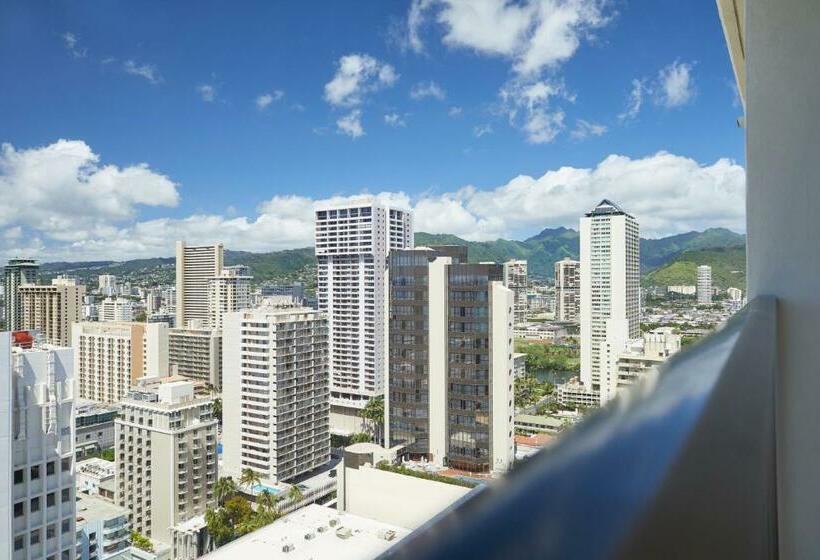 Номер Стандарт 2 Двуспальные Кровати, Outrigger Waikiki Beachcomber