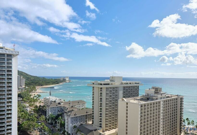 Номер Стандарт 2 Двуспальные Кровати, Outrigger Waikiki Beachcomber