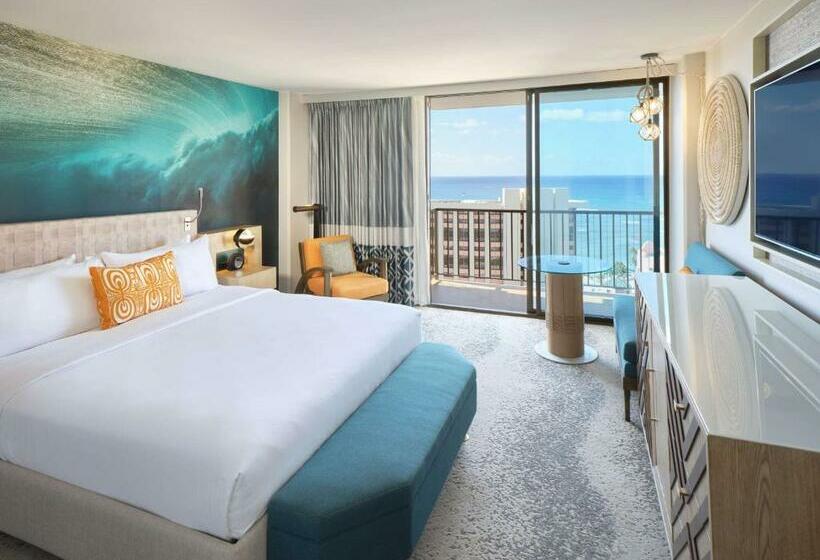 Номер Deluxe Кровать Кинг, Outrigger Waikiki Beachcomber