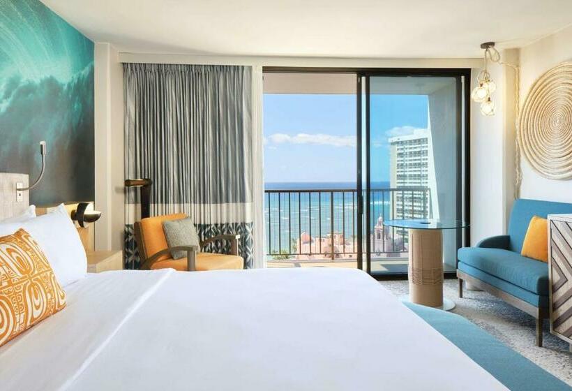 Номер Deluxe Кровать Кинг, Outrigger Waikiki Beachcomber