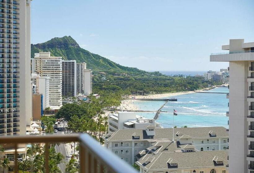 Номер Deluxe Кровать Кинг, Outrigger Waikiki Beachcomber
