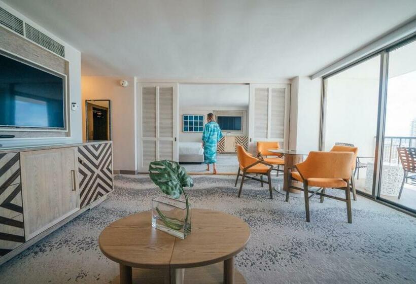 Люкс Кровать Кинг, Outrigger Waikiki Beachcomber