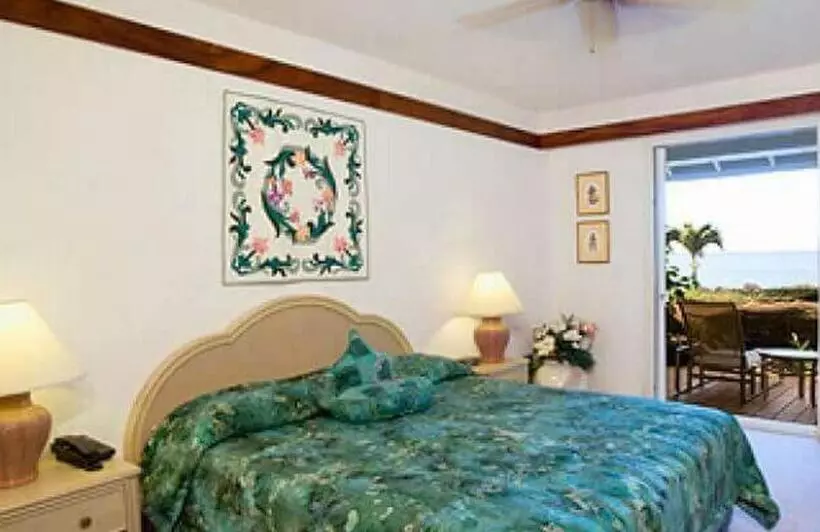 2 Bedroom Apartment Side Sea View, Whalers Cove In Poipu