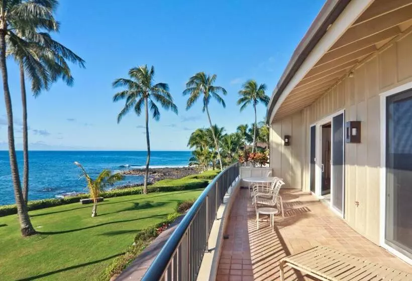 2 Bedroom Deluxe Apartment Sea View, Whalers Cove In Poipu